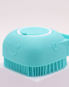 Blue brush