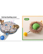 Plush Cat Ball Green Set