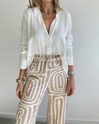 Khaki set with belt / 2XL