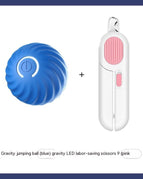 Blue Ball Pink Scissors