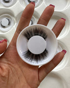 KS023 / 1pair Eyelash Plus White Clip