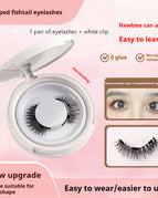 UBS053 / 1pair Eyelash Plus White Clip