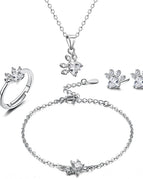 Sliver white set