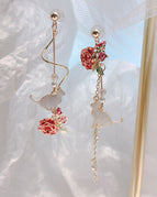 Kitten flowers / 1 pair