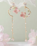 Asymmetric flowers / 1 pair