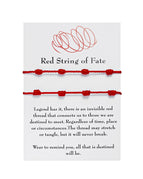 2 red strings