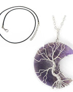 Purple necklace