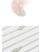 Pink necklace chain