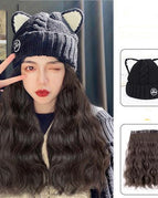 Brown black and hairnet