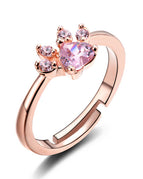 Rose gold ring