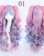 Pink blue