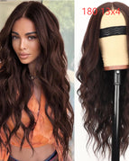 Dark brown / 18 inches / 180 13x4