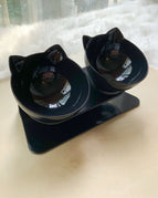 Black double bowl A