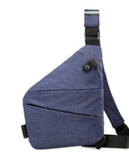 Blue right chest style