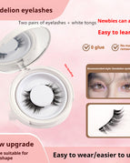 UBS063 / 2pair Eyelash Plus White Clip