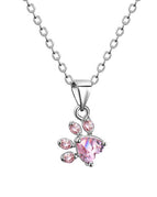 Pink sliver necklace