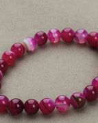 Rosa stripes agate