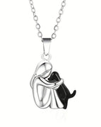 Silver and black