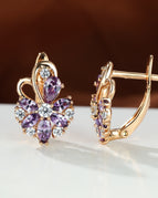 Champagne Gold Purple Diamond