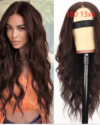 Dark brown / 18 inches / 180 13x6