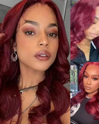 Deep Wine Red / 12 Inches