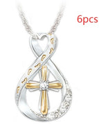 Twocolor cross / 6PCS