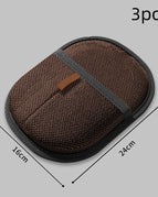 Dark brown / 3PCS