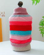 Color Stripes Colorful Sweater / XS