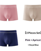 Powder Apricot With Royal Blue / L