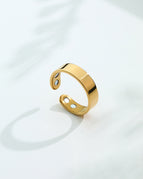 Gold Double Magnet Ring