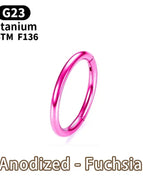Anodizing-Fuchsia / 14G 1.6X12Mm