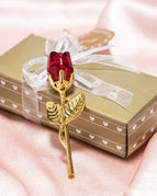 Golden Rod Red Rose