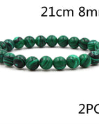 Green 2 / 21cm 8mm 2pcs