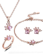 Rose gold set