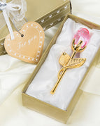 Gold Rod Pink Floral