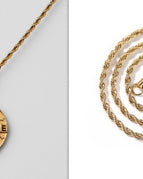 Gold hollow with gold