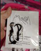 Black white with envelope