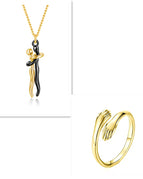 Black gold set