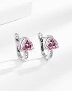 White Gold Color Pink Diamond