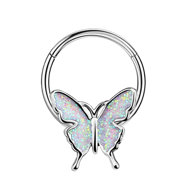 16G Stainless Steel Septum Ring Nose Hoop Ring Bee Bat Septum Piercing  Cartilage Hoop Helix Tragus Daith Small Earrings