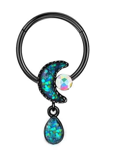 16G Stainless Steel Septum Ring Nose Hoop Ring Bee Bat Septum Piercing  Cartilage Hoop Helix Tragus Daith Small Earrings