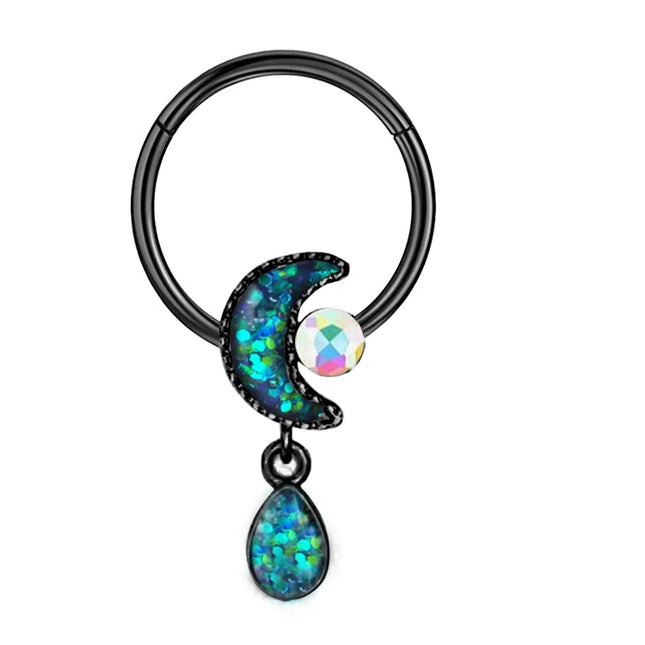 16G Stainless Steel Septum Ring Nose Hoop Ring Bee Bat Septum Piercing  Cartilage Hoop Helix Tragus Daith Small Earrings