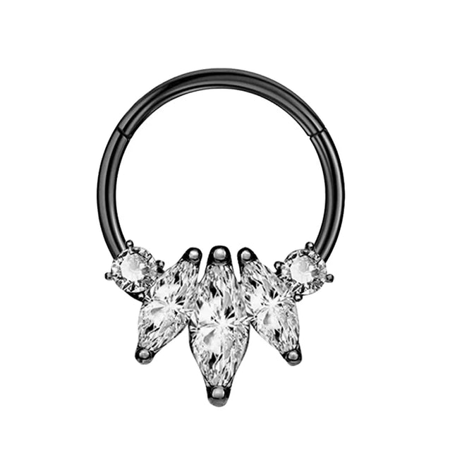 16G Stainless Steel Septum Ring Nose Hoop Ring Bee Bat Septum Piercing  Cartilage Hoop Helix Tragus Daith Small Earrings