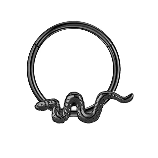 16G Stainless Steel Septum Ring Nose Hoop Ring Bee Bat Septum Piercing  Cartilage Hoop Helix Tragus Daith Small Earrings