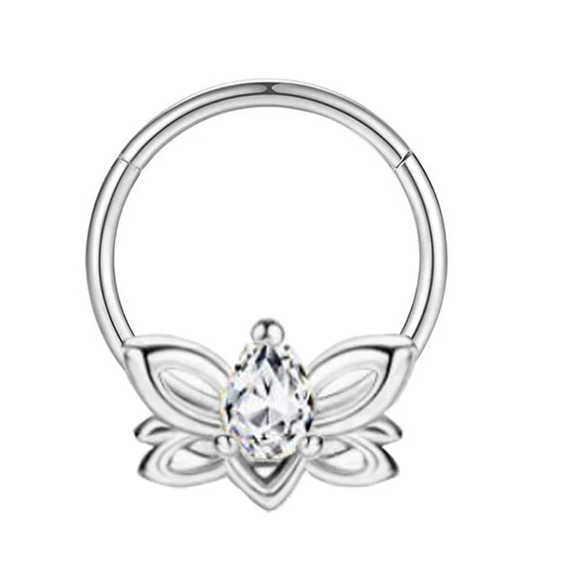 16G Stainless Steel Septum Ring Nose Hoop Ring Bee Bat Septum Piercing  Cartilage Hoop Helix Tragus Daith Small Earrings