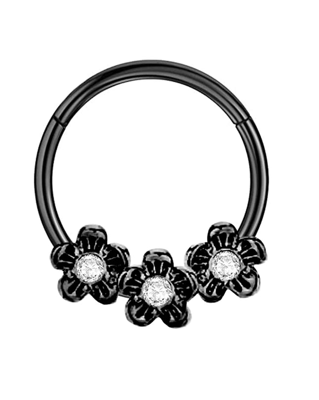 16G Stainless Steel Septum Ring Nose Hoop Ring Bee Bat Septum Piercing  Cartilage Hoop Helix Tragus Daith Small Earrings