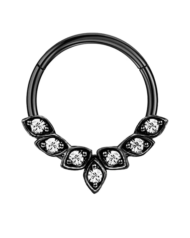 16G Stainless Steel Septum Ring Nose Hoop Ring Bee Bat Septum Piercing  Cartilage Hoop Helix Tragus Daith Small Earrings