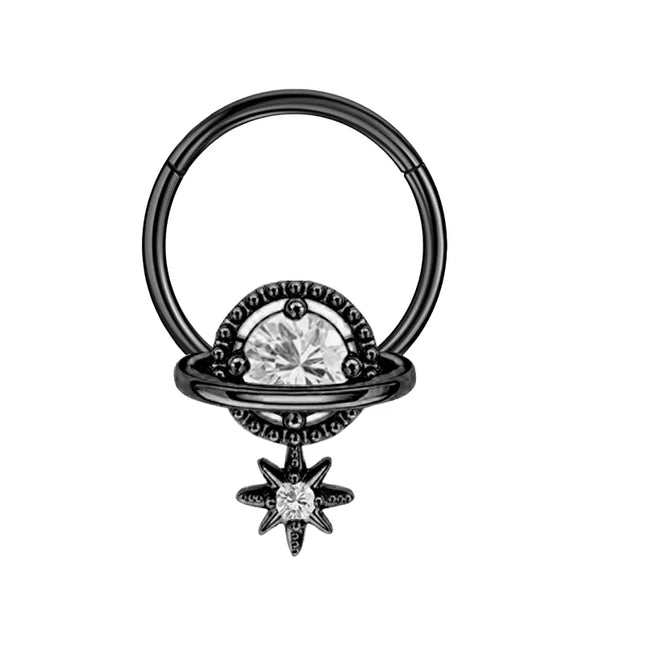 16G Stainless Steel Septum Ring Nose Hoop Ring Bee Bat Septum Piercing  Cartilage Hoop Helix Tragus Daith Small Earrings
