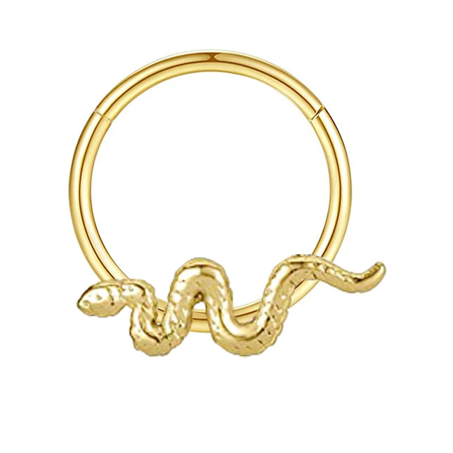 16G Stainless Steel Septum Ring Nose Hoop Ring Bee Bat Septum Piercing  Cartilage Hoop Helix Tragus Daith Small Earrings