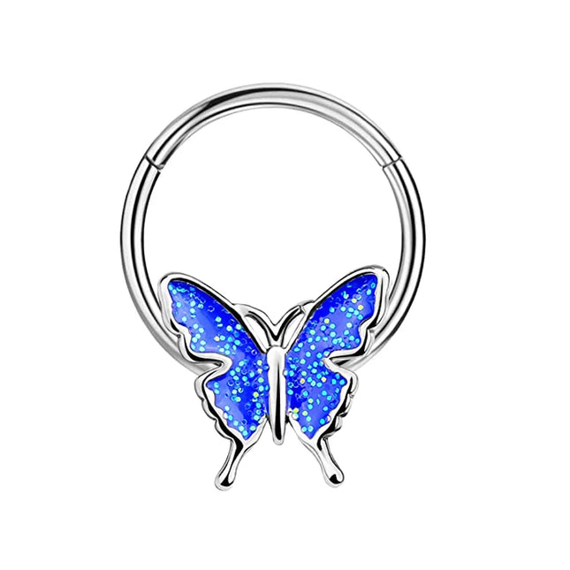 16G Stainless Steel Septum Ring Nose Hoop Ring Bee Bat Septum Piercing  Cartilage Hoop Helix Tragus Daith Small Earrings